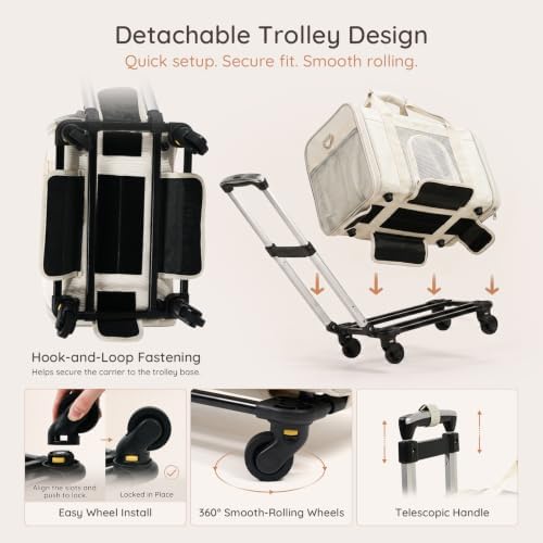 BELLA & PAL Airline Approved Pet Carrier - Image 3