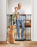 40" Extra Tall Baby Gate No Drilling, Auto Close Dog Gate by Cideny