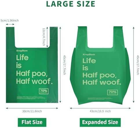 125 Pack Large Dog Poop Bags for A&H Swivel Bin Pooper Scooper - Image 3