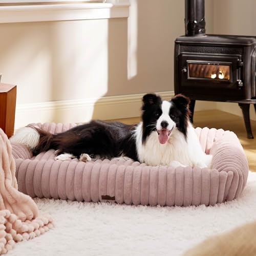Bedsure ComfyFleece® Cute XL Dog Beds by BEDSURE
