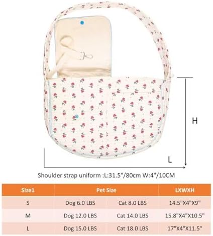 Pet Sling Carrier for Cat Small Dog Gifts for Pet Mom Girls - Image 3