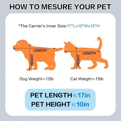 Airline Approved Cat Carrier for Small Dogs – Soft-Sided Travel Pet Carrier - Image 3
