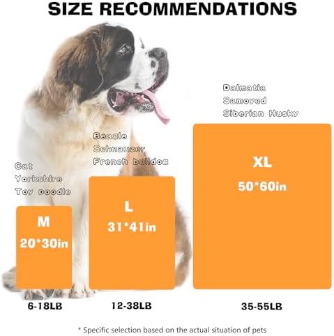 Dog Blankets for Large Dogs, Soft Fluffy Flannel Pet Blanket Mat Cover for Bed - Image 3
