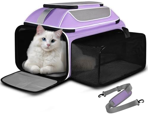 Petskd Top and Side Expandable Pet Carrier Airline Approved by Petskd