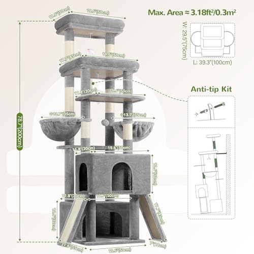 Globlazer Z78 Heavy Duty Cat Tree - Image 6