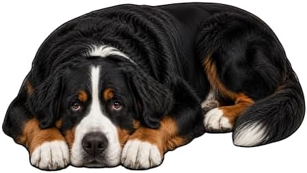 3D Realistic Dog Shaped Bath Mat & Floor Rug by MOFABIA