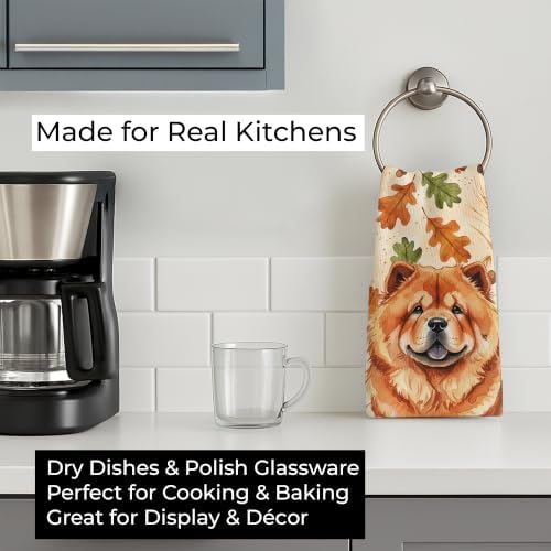 Caroline's Treasures Chow Chow Dogs Kitchen Towel 15x25 in - Image 3
