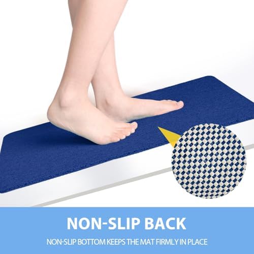 Hargiis Non-Slip Bathtub Mat, 2 Pack Anti Slip Shower Mat, Fast Drying Bathtub - Image 3