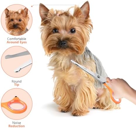 Professional Rounded Dog Scissors - Image 5