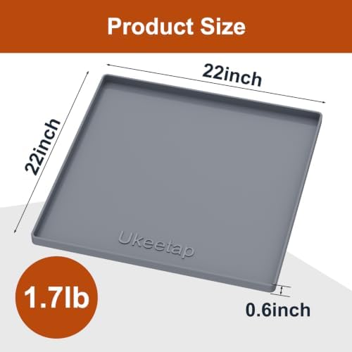 22" x 22" Extra Thick Silicone Mat Waterproof - Image 7