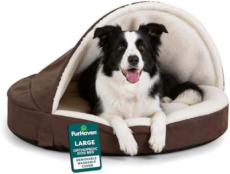 Furhaven 35" Round Orthopedic Dog Bed by FurHaven