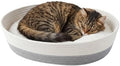 Kitty City Woven Cat Bed with Removable Washable Cushion, Cozy Braided Rope by KittyCity
