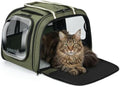 Pecute Cat Carrier, Double Bubble Pet Carrier by pecute