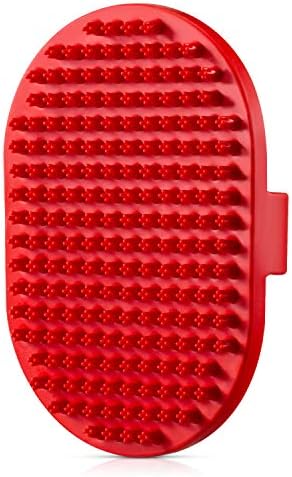 Dog bath brush, ROPO rubber massage pet shampoo brush, used by Petsupplies