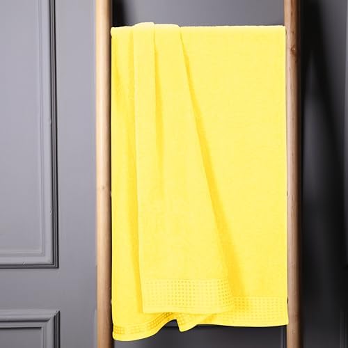 GLAMBURG 100% Cotton Oversized 2 Pack Bath Sheets 35x70, Ultra Soft Highly - Image 3