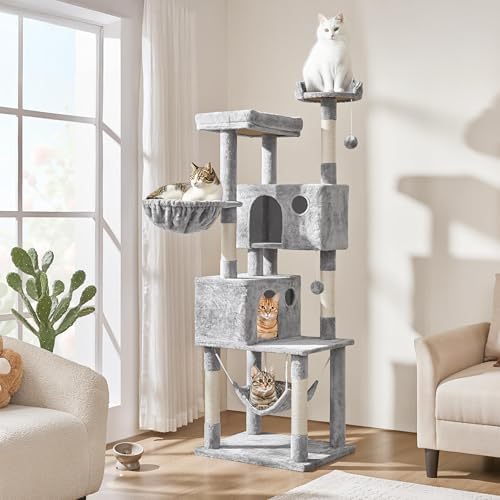 Yaheetech 73in Cat Stand, Large Cat Tree - Image 2