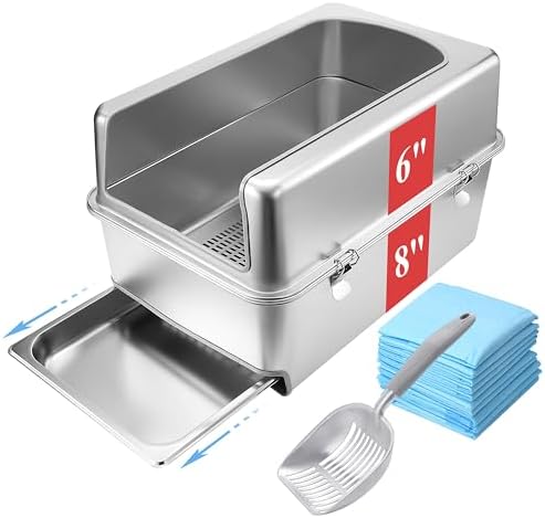 Pull-Out Sifting Cat Litter Box by Sorstrem