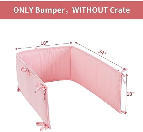 Hombys Dog Crate Bumper with Ties - Image 2