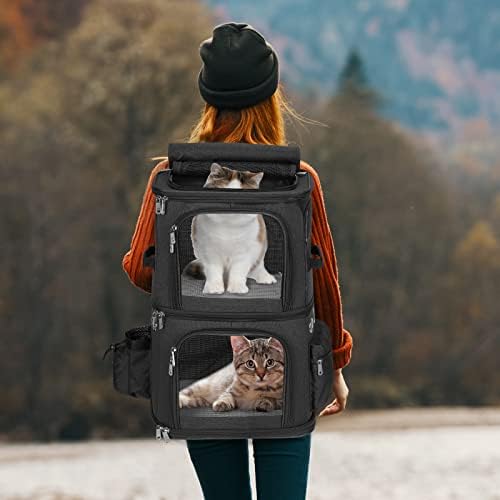 HOVONO Double Cat Carrier Backpack - Image 6