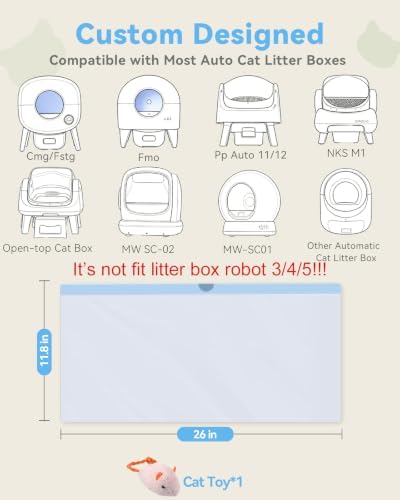 90 Count Cat Litter Box Bags for Automatic Cat Litter Box - Image 2