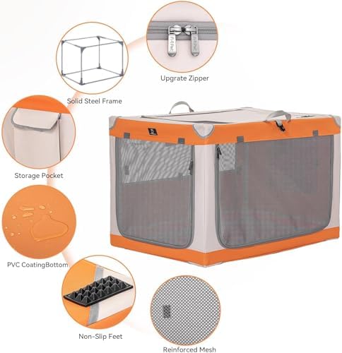 A 4 Pet 30-in Collapsible Soft Dog Crate, Medium Dogs - Image 2