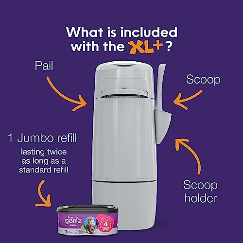 Litter Genie XL+ Pail with 24 ft Jumbo Refill - Image 3