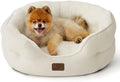 Bedsure Small Dog Bed Washable, Round Cat Beds by BEDSURE