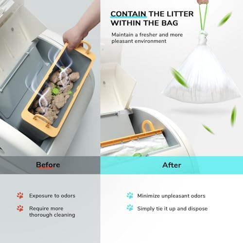 65 Count Cat Litter Box Liners, Compatible - Image 3