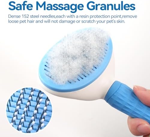 Dog & Cat Brush, Pet Grooming Kit 4PCS- Dog Brush - Image 4