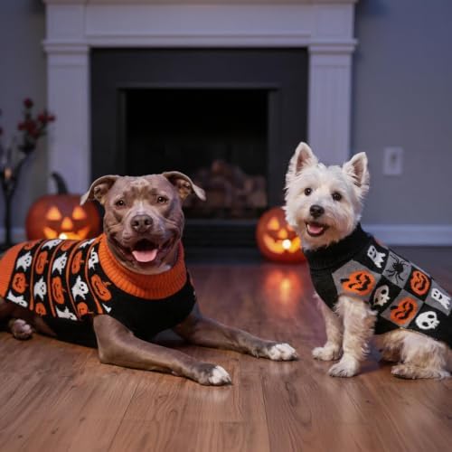 KYEESE Dog Halloween Sweaters for Large Dogs Soft Knit Pullover Outfit - Image 7