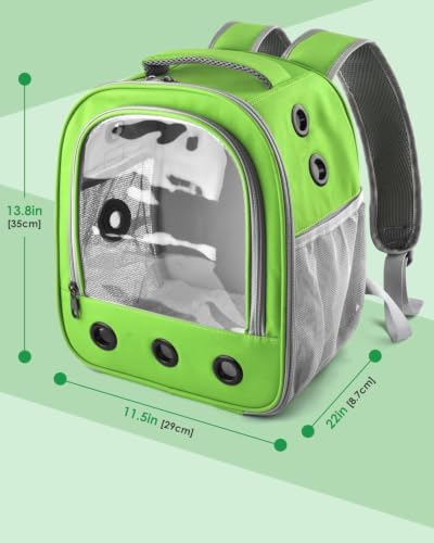 DBNESS Guinea Pig Carrier Backpack, Portable Rabbit Travel Carring Bag - Image 2