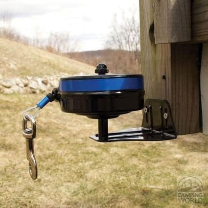 Lixit® Bracket Mount and Stake Retractable Leash Tie Outs - Image 7