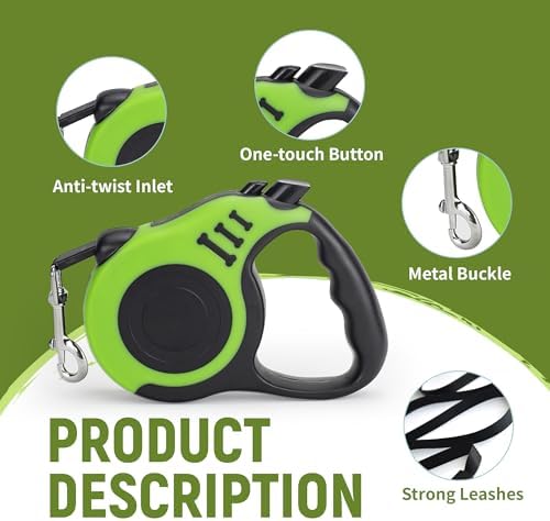 Retractable Dog Leash Automatic Telescopic Tractor Dog Tape - Image 5