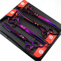 Purple Dragon 8.0 inch Professional Pet Grooming Scissors by PurpleDragon