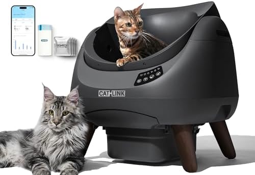 CATLINK Open-X Open-Top Automatic Litter Box by CATLINK