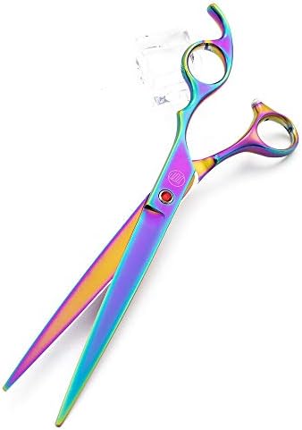 Moontay Professional 8.0" Dog Grooming Scissors Set, 4-pieces Straight - Image 5