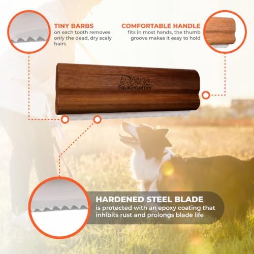 EquiGroomer 5-Inch Undercoat Deshedding Brush - Image 4