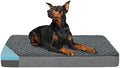 Orthopedic Memory Foam Dog Bed, Cooling Dog Beds by ABETTERLIFEWITHPET