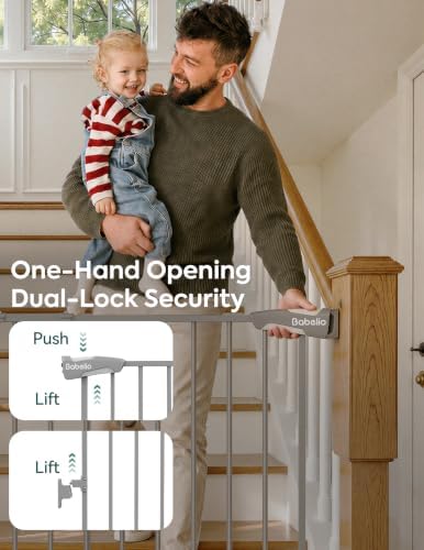 Babelio No Bottom Bar Baby Gate - Image 3