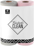Fantasticlean Microfiber Cleaning Cloth Roll- 60 Sheets by Fantasticlean