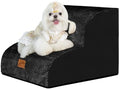GoGoBunny Ramp Dog Stairs for Couch Sofa and Chair 11.8" H, 2-Step Pet Steps by gogobunny