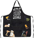 JXGZSO Dog Groomer Gifts Dog Groomer Apron Pet Grooming Apron Dog Hairdresser by JXGZSO