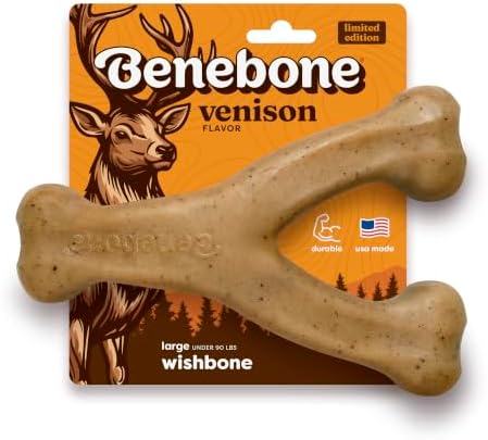 Benebone Wishbone Dog Chew Toy for Aggressive Chewers by Benebone