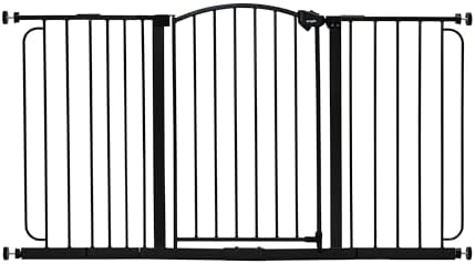 Regalo Safety 30.5"-58" Extra Wide Baby Gate, Bottom of Stairs & Doorways - Image 6
