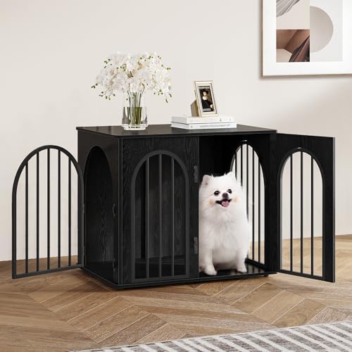 Hzuaneri 26.8'' Dog Crate Furniture, Dog Kennel Indoor - Image 3