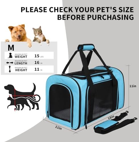 Carriers Soft-Sided Pet Carrier Large Carrier - Image 4
