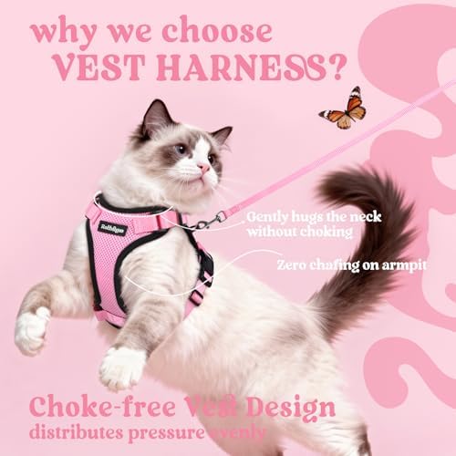 rabbitgoo Cat Harness and Leash Set, Escape Proof Vest - Image 3