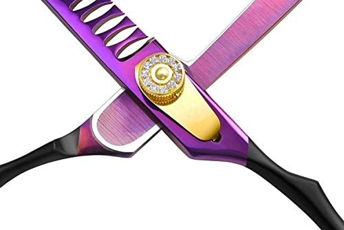 Purple Dragon Professional 7.0/8.0 inch Pet Grooming Hair Cutting Scissor - Image 5