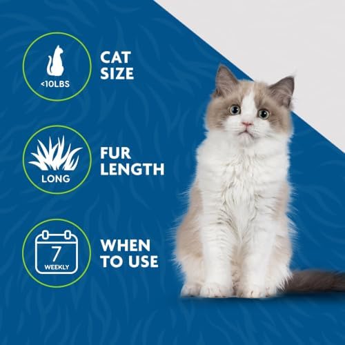 FURminator deShedding Tool For Small Cats, Long Hair, Removes Loose Hair From - Image 6
