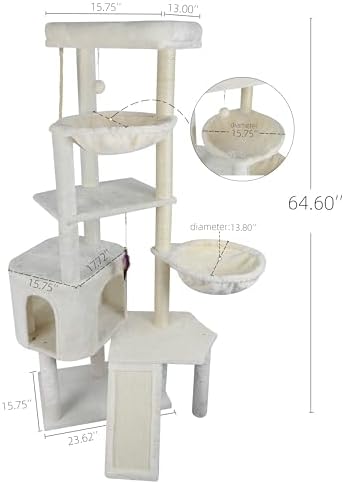 Wang Xin Four Layer Big Cat Tree - Image 2